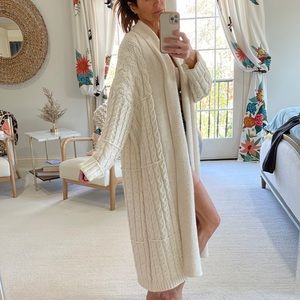 Zara Chunky Cardigan Jacket